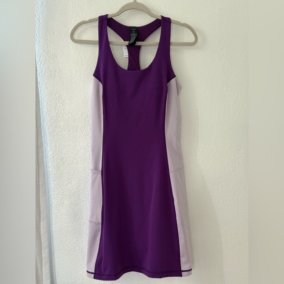 Sweaty Betty Power Purple Workout Performance Dress Built In Bodysuit Size S - Picture 3 of 12